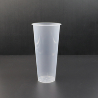 700ml beverage cup plastic disposable cups transparent 