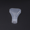 Plastic disposable funnel collect saliva samples