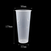700ml beverage cup plastic disposable cups transparent 