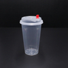 500ml beverage cup plastic disposable cups transparent 