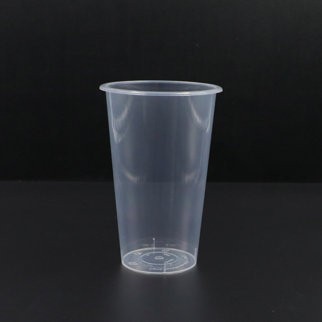 500ml beverage cup plastic disposable cups transparent 