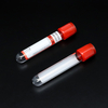 Red Cap Plain Plastic PET Medical 3ml Blood Collection Tube
