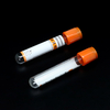 Plastic Red Plain Clot Activator PT Blood Collection Tube