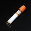 Plastic Red Plain Clot Activator PT Blood Collection Tube